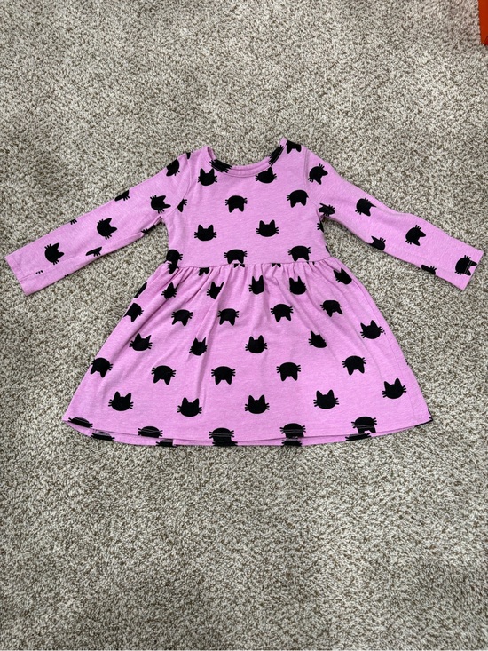 Cat & Jack Other - Cat & Jack Lavender Pink Long-Sleeve Cat Dress